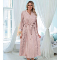 Настоящее фото товара Женский халат Mariposa, лиловый, L/XL, произведённого компанией ChiedoCover