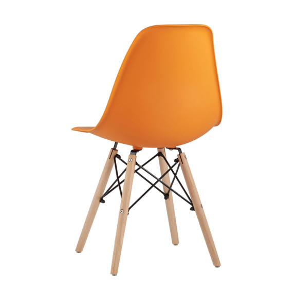 Стул Eames DSW оранжевый - фото 5