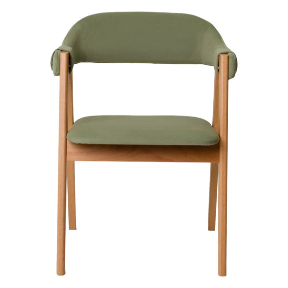 Полукресло Дольче, велюр Велютто 30, каркас бук - фото 2