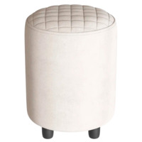 Фотография Пуф Тепал, велюр, бежевый от производителя ChiedoCover, картинка продукции, реальное фото товара Настоящее фото товара Пуф Тепал, велюр, бежевый, произведённого компанией ChiedoCover