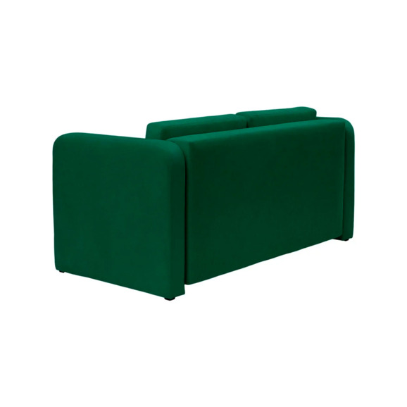 Диван Марлон 131x95x80 см, зеленый велюр - фото 4