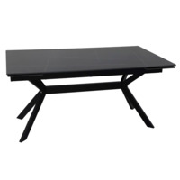 Фотография Стол обеденный Plinth, черный от производителя ChiedoCover, картинка продукции, реальное фото товара Настоящее фото товара Стол обеденный Plinth, черный, произведённого компанией ChiedoCover