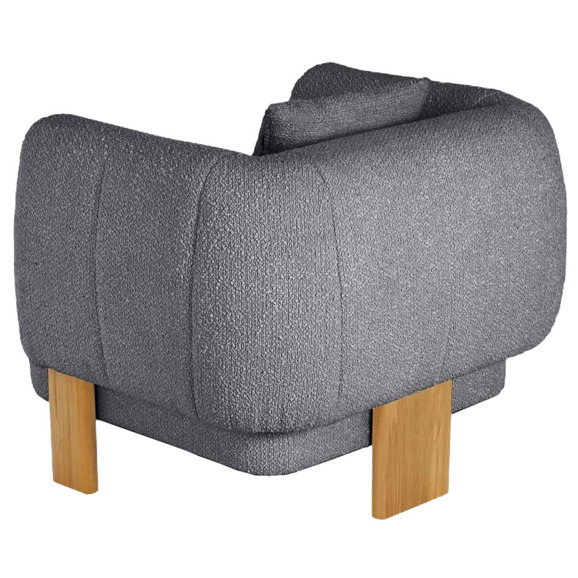 Кресло Cassis, темно-серый - фото 4