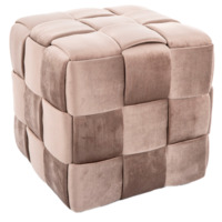 Настоящее фото товара Пуф Corbel, темно-бежевый, произведённого компанией ChiedoCover