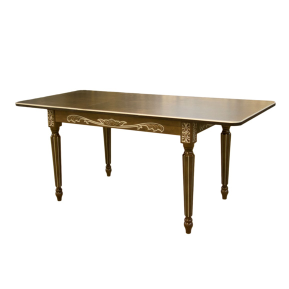 Стол раздвижной Гратти, массив бука, коричневый - фото 4