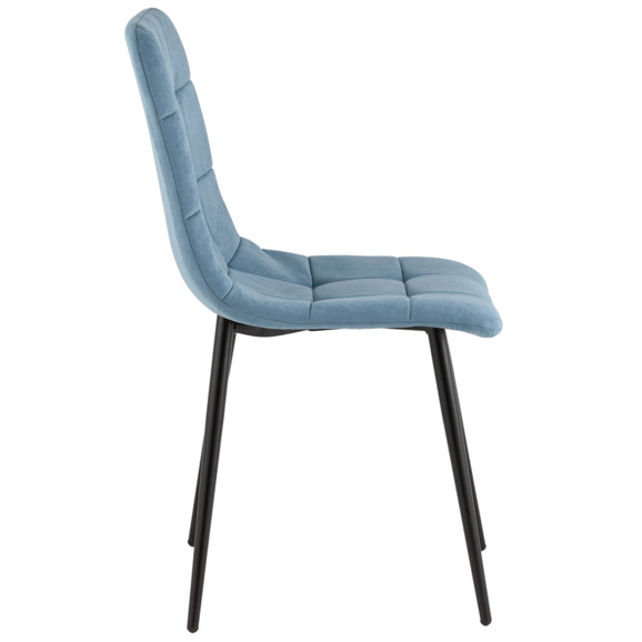 Стул Одди Original, велюр, пыльно-синий Стул Одди Original, велюр, пыльно-синий - фото 3