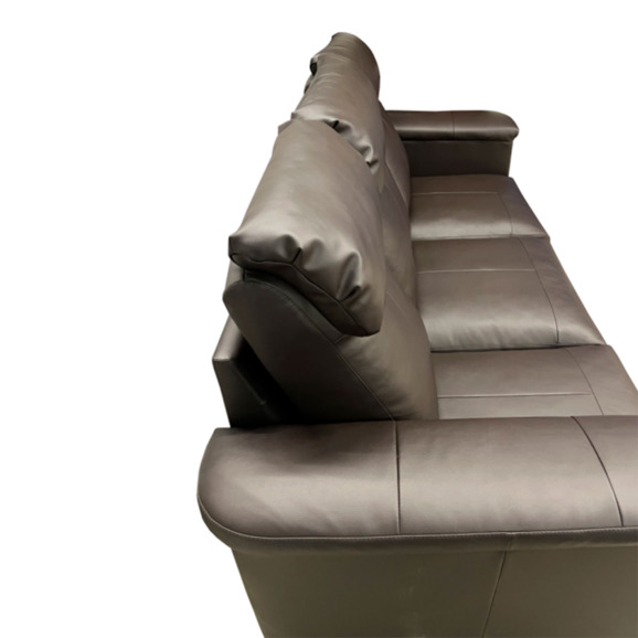 Диван Наполи трехместный, экокожа долларо, темно-коричневый - фото 5