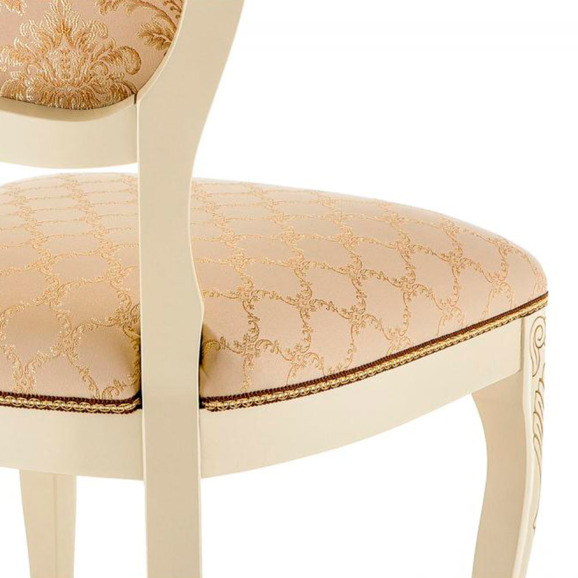Стул Лауро патина золото / бежевый Стул Лауро патина золото / бежевый - фото 9