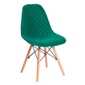 Чехол Е07 на стул Eames, зеленый