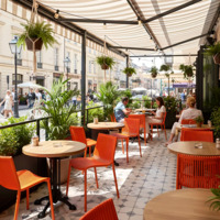 Фотография товара Стул пластиковый Милти, красный от компании ChiedoCover.