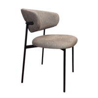 Фотография товара Стул Смалл черный/микробукле светло-коричневый от компании ChiedoCover.