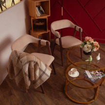 Фотография товара Полукресло Дольче, велюр Велютто 04, каркас старый орех от компании ChiedoCover.