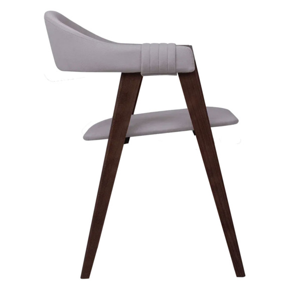 Полукресло Дольче, велюр Тиара 80, каркас венге Полукресло Дольче, велюр Тиара 80, каркас венге - фото 4