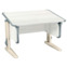 Фотография Стол-парта регулируемый Program, белый, серый от производителя ChiedoCover, картинка продукции, реальное фото товара Настоящее фото товара Стол-парта регулируемый Program, белый, серый, произведённого компанией ChiedoCover