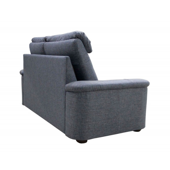 Диван Наполи двухместный раскладной, рогожка джаспер, серый - фото 7