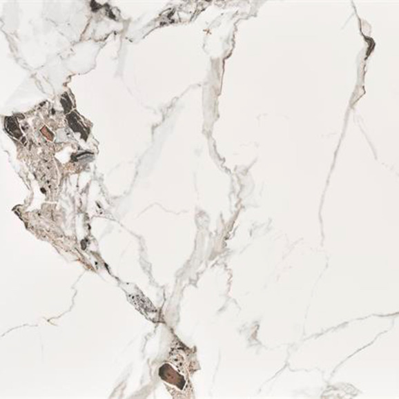 Стол обеденный Radian, белый мрамор, черный - фото 5