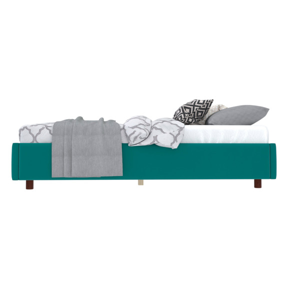 Кровать SleepBox Velvet Turquoise - фото 5