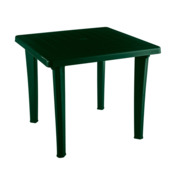 Фотография товара Стол пластиковый Rullo, квадратный, темно-зеленый от компании ChiedoCover.