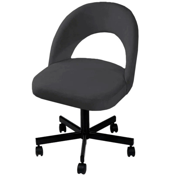 Стул Пиннате, пятилучие, темно-серый, черный - фото 2