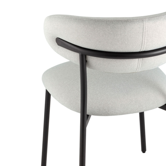 Стул обеденный Ayla, светло-серый Стул обеденный Ayla, светло-серый - фото 7