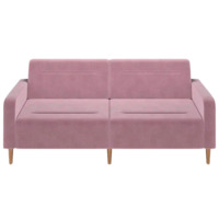 Фотография Диван Папилла, велюр, 202 см, сиреневый Фотография товара Диван Папилла, велюр, 202 см, сиреневый от компании ChiedoCover.