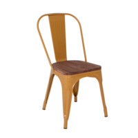 Фотография Стул Tolix Wood, золотой от производителя ChiedoCover, картинка продукции, реальное фото товара Настоящее фото товара Стул Tolix Wood, золотой, произведённого компанией ChiedoCover