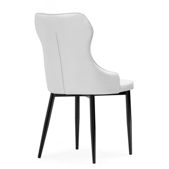 Стул на металлокаркасе Neli white / black Стул на металлокаркасе Neli white / black - фото 4