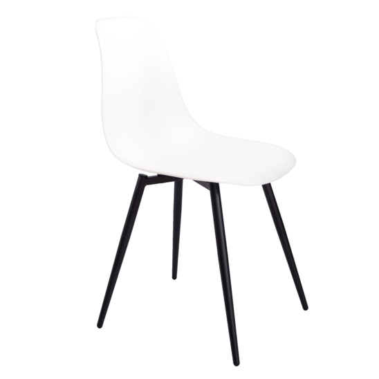 СТУЛ EAMES 25 Р БЕЛЫЙ - фото 1
