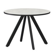 Фотография товара Стол нераздвижной Лаки мини 800мм, лофт, черный муар от компании ChiedoCover.