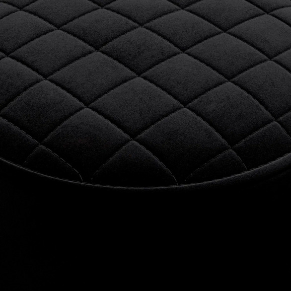 Пуф Тепал, велюр, черный - фото 3