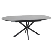 Фотография товара Стол обеденный Fete, серый, черный от компании ChiedoCover.