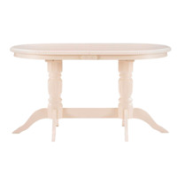 Фотография товара Деревянный стол Эритрин овальный бежевый от компании ChiedoCover.