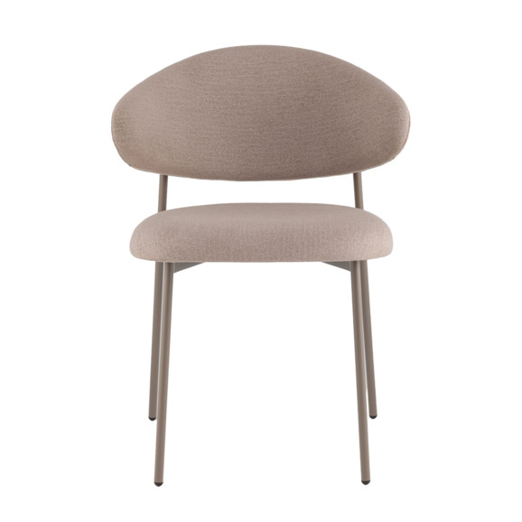 Стул Эван, велюр, каркас бежевый - фото 6