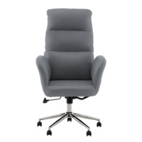 Фотография товара Кресло руководителя TopChairs Solid NC серый от компании ChiedoCover.