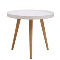 Настоящее фото товара Кофейный столик Aurora, белый, произведённого компанией ChiedoCover