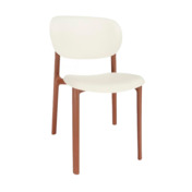 Фотография товара Пластиковый стул Mokka brown / milky от компании ChiedoCover.