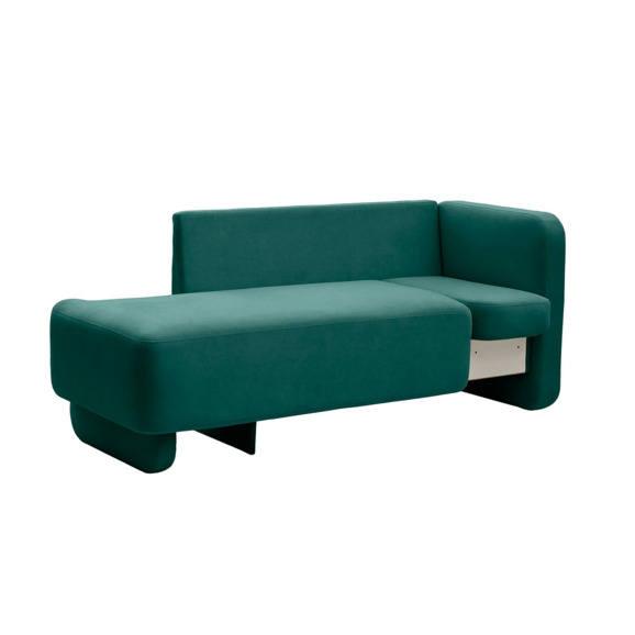 Кушетка-диван Хьюст-1, зеленый - фото 3