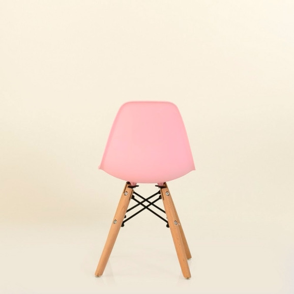 Стул детский N-1 Eames Style розовый - фото 3