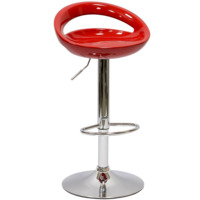 Настоящее фото товара Барный стул Круз , красный глянец, произведённого компанией ChiedoCover