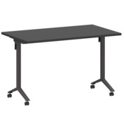 Фотография товара Стол мобильный складной графит, антрацит, 25 мм, 120*70 от компании ChiedoCover.