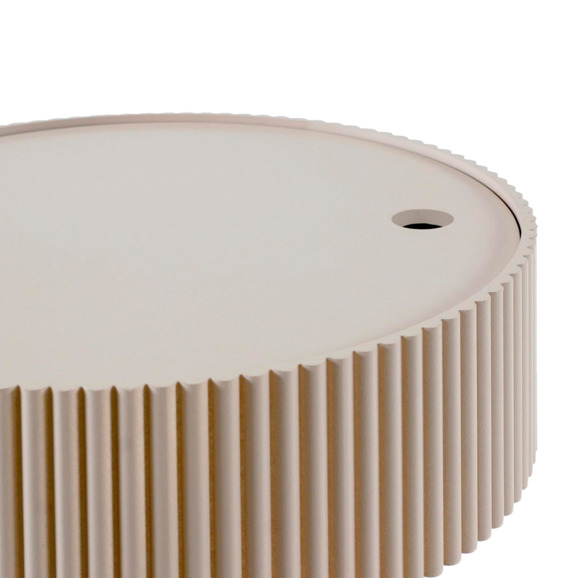 Столик журнальный Beecup, серо-бежевый - фото 5