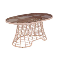 Фотография Стол Луро 1520, ирбис, ротанг от производителя ChiedoCover, картинка продукции, реальное фото товара Настоящее фото товара Стол Луро 1520, ирбис, ротанг, произведённого компанией ChiedoCover