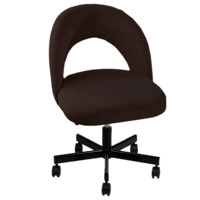 Настоящее фото товара Стул Пиннате, пятилучие, коричневый, черный, произведённого компанией ChiedoCover