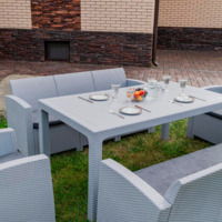 Фотография товара Комплект мебели GRAND Lina DINING XL, светло-серый от компании ChiedoCover.