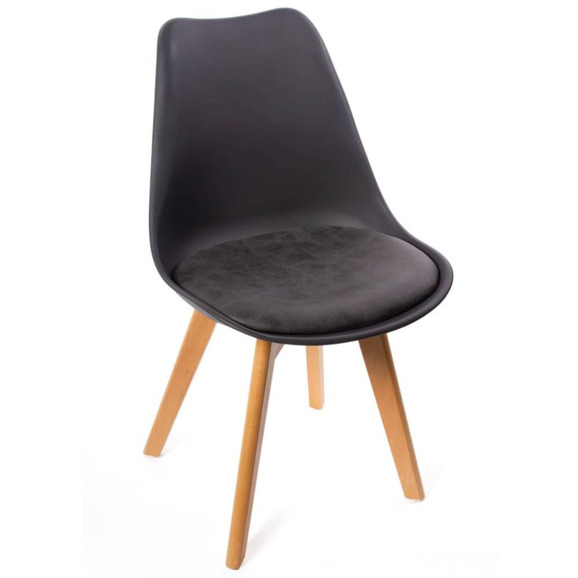 Стул Eames Bon чёрный - фото 1