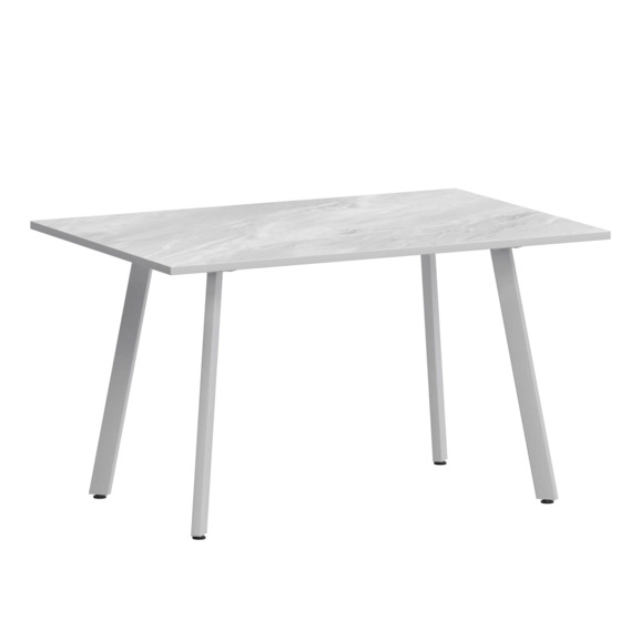 Стол нераздвижной Рольф, лавант, белый муар - фото 1