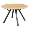 Стол круглый Вихрь, светлое дерево
