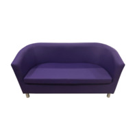 Фотография товара Диван Вейв двухместный, фиолетовый от компании ChiedoCover.