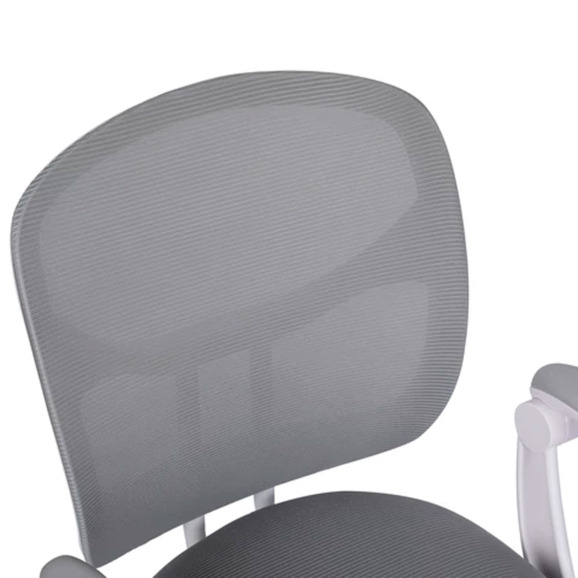 Кресло детское с подставкой для ног Скаттл, серый - фото 11