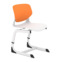 Настоящее фото товара Стул Nolan, белый, оранжевый, произведённого компанией ChiedoCover
